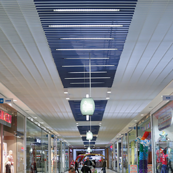 Our Hunter Douglas Range Ceilings Sun Control Cladding